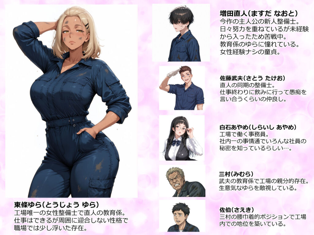整備工場の爆乳ギャル先輩が実はエロ配信者だった話  〜新人整備士の俺だけが知る彼女の秘密〜 サンプル画像1 【人妻が薫る部屋】
