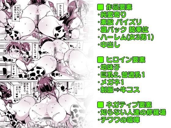 ルッキズムが跋扈する世界の片隅で後輩地味子にパッコパッコ種付けする話 サンプル画像8 【丸居丼】